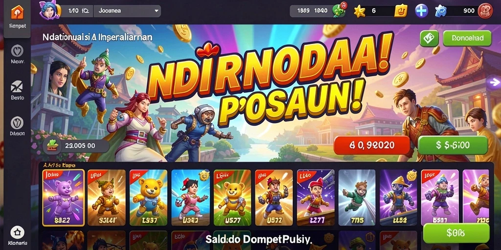a200m - Tampilan antarmuka pengguna A200M yang sederhana dan intuitif.